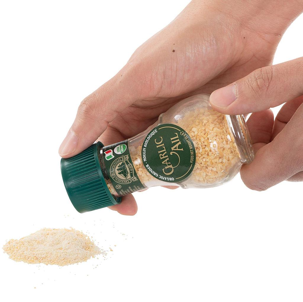 Garlic Mill Grinder Organic 55 g Drogheria Qualifirst